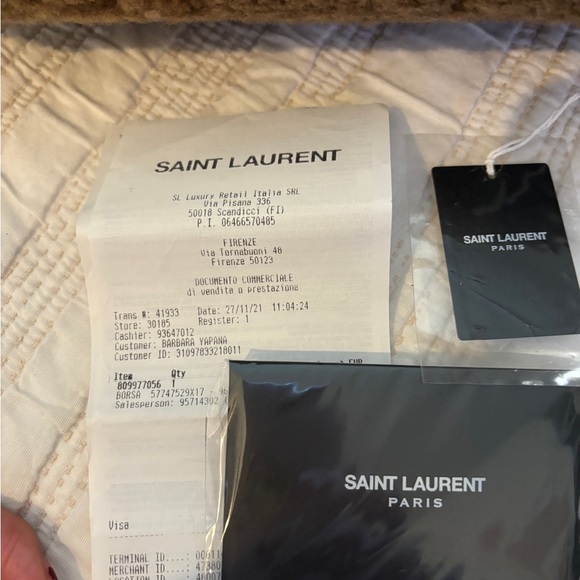 ✨SOLD✨SAINT LAURENT Shearling Loulou, Brown - Medium - Picture 15 of 15